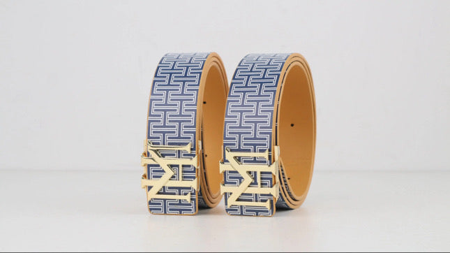 Leather belt