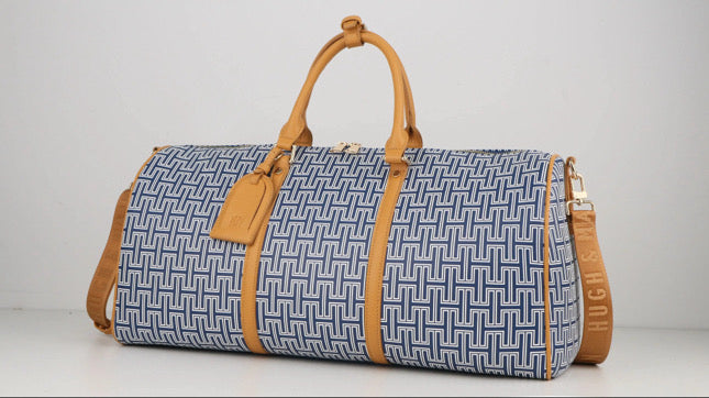 Leather Weekender