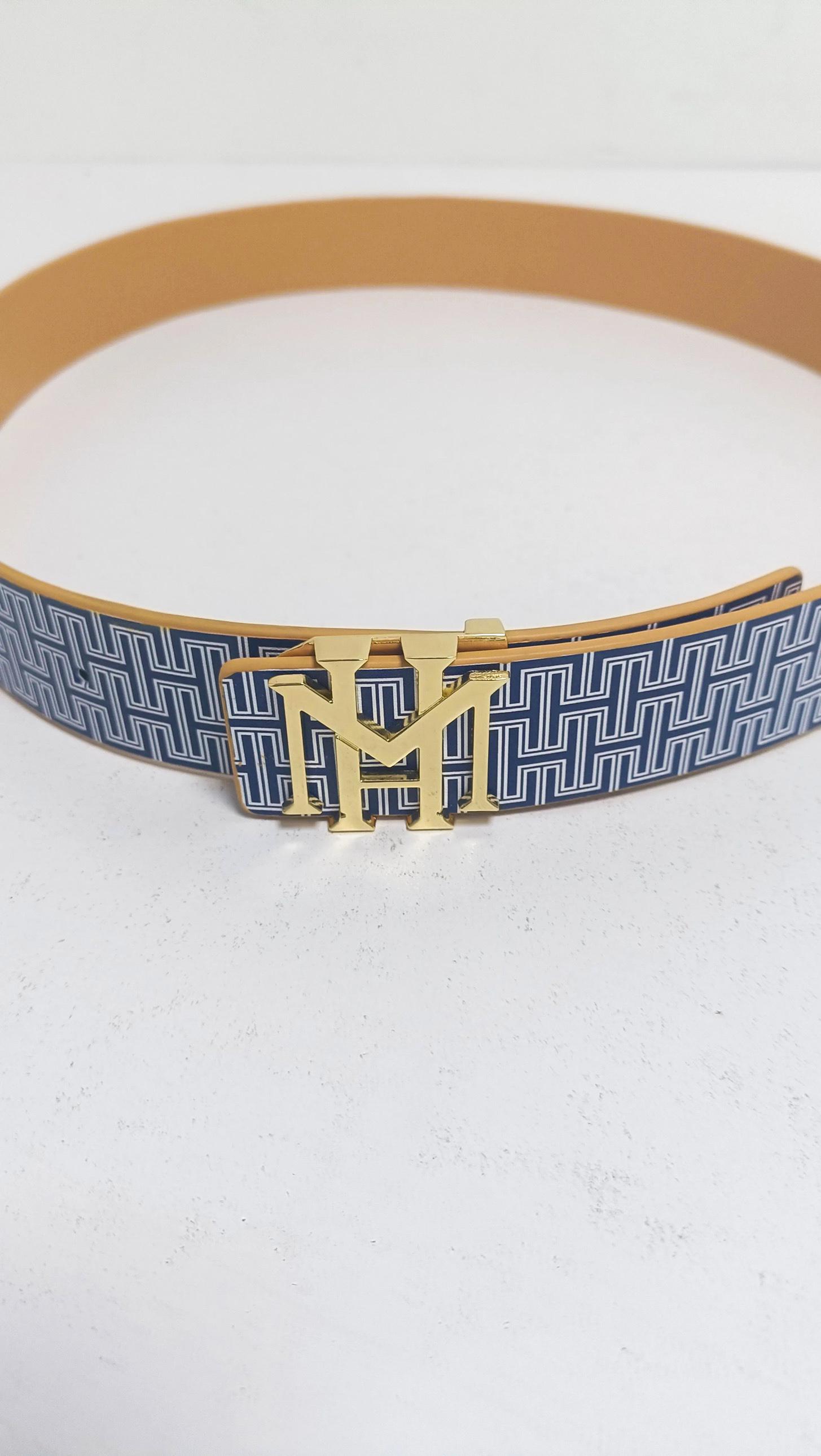 Leather belt