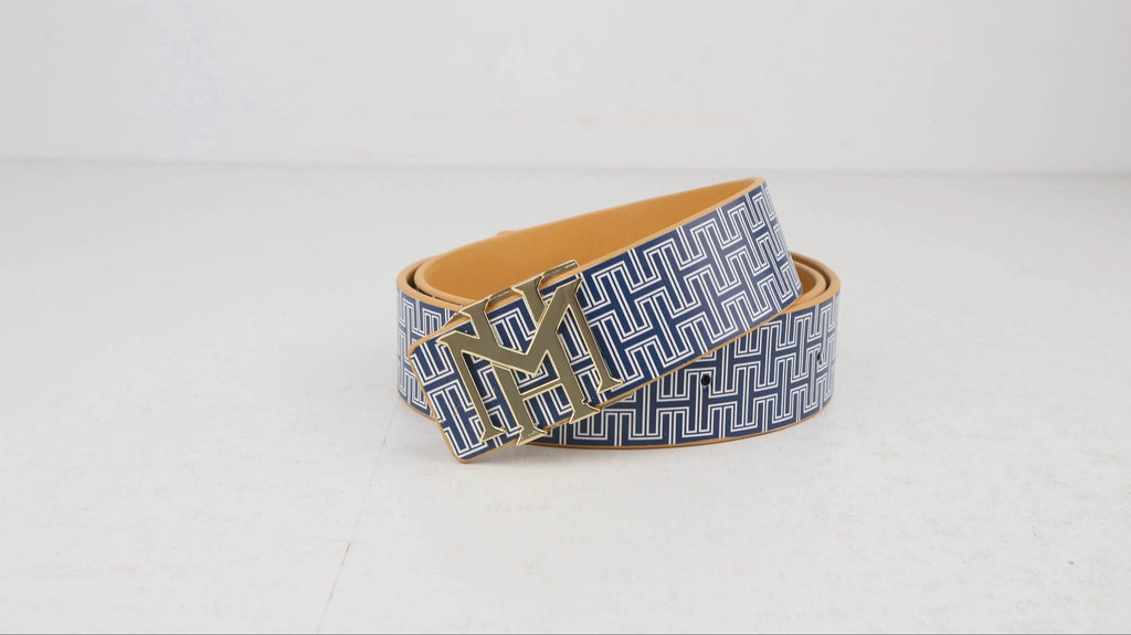 Leather belt