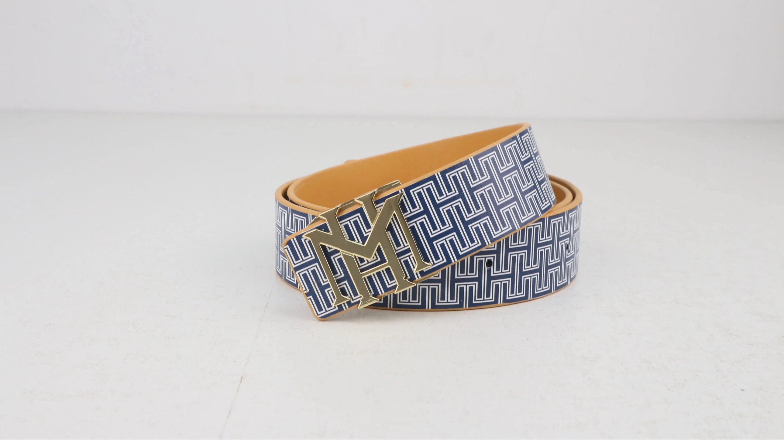Leather belt