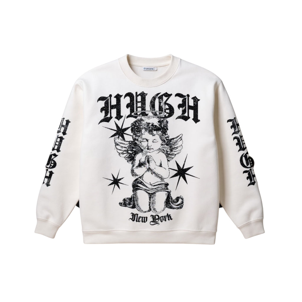 Angel Crewneck (Calligraphy)