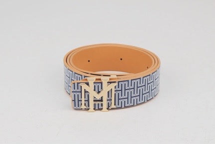 Leather belt
