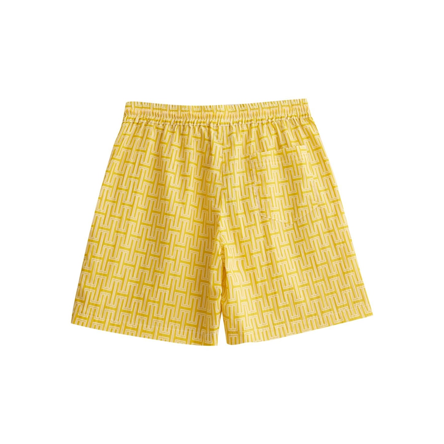 Monogram Nylon Shorts - Hugh & Main