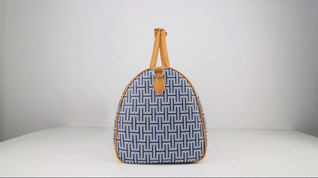 Leather Weekender