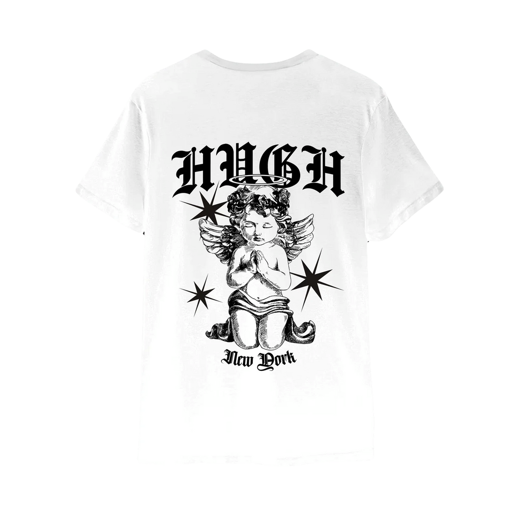 Angel Graphic Tee (Calligraphy)