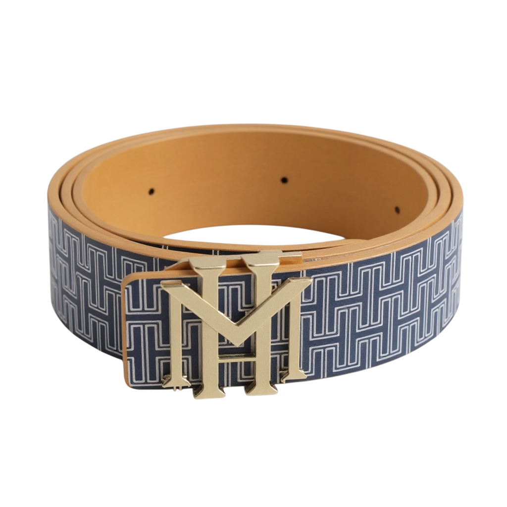 Monogram Reversible Leather Belt