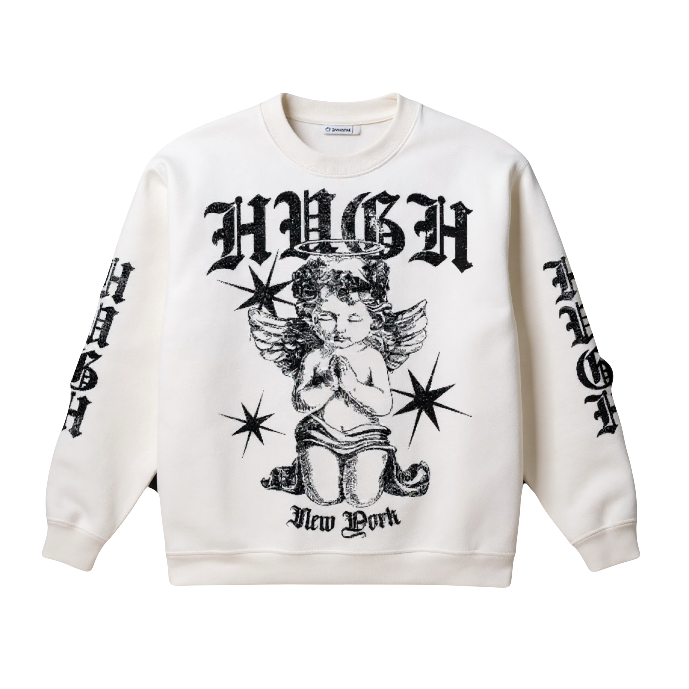 Angel Crewneck (Calligraphy)