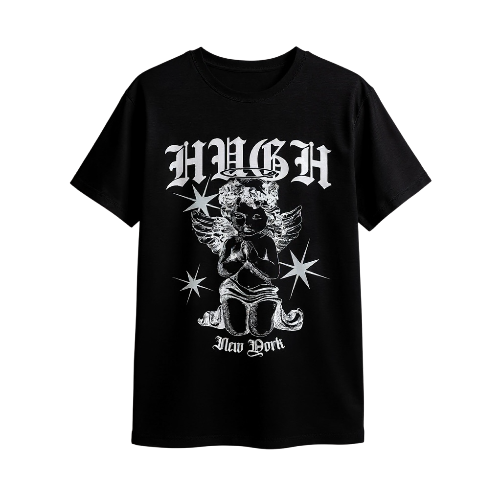 Angel Graphic Tee (Calligraphy)
