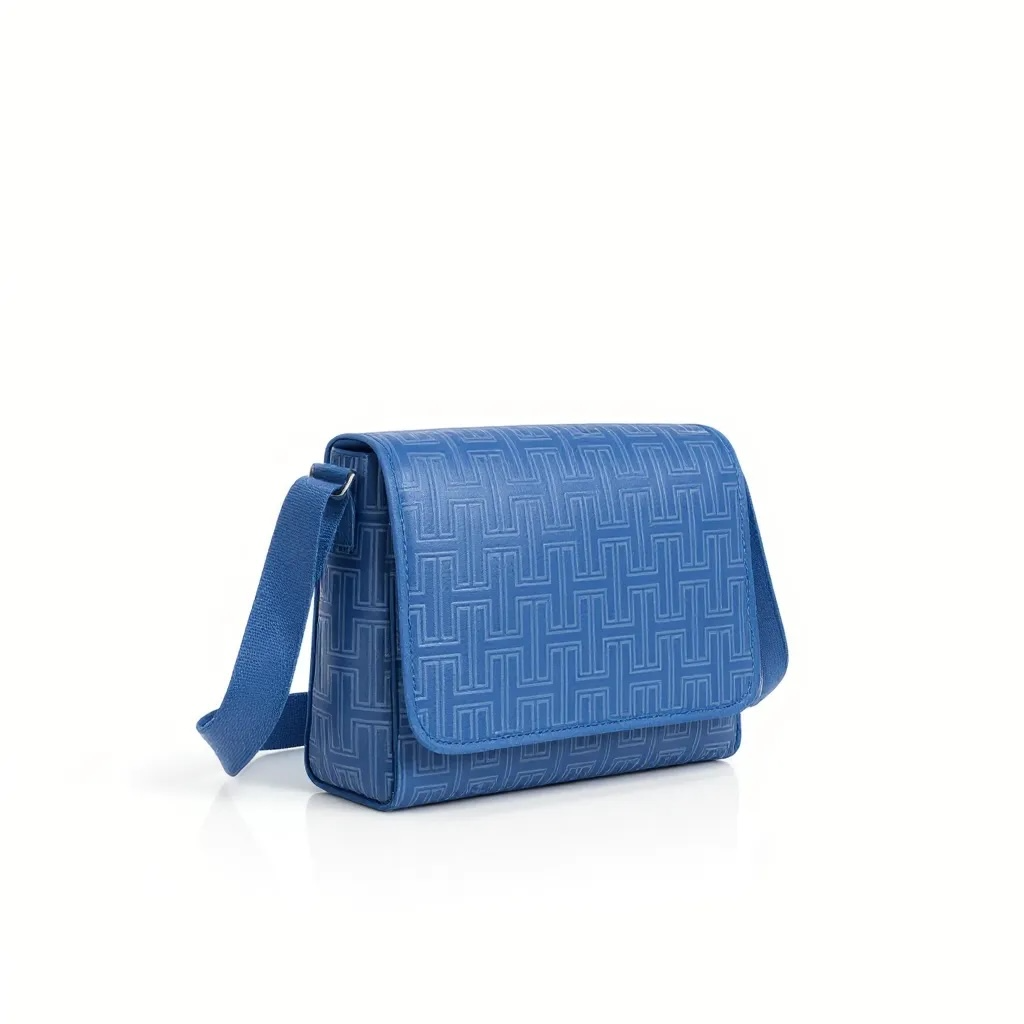 Signature Monogram Leather Messenger