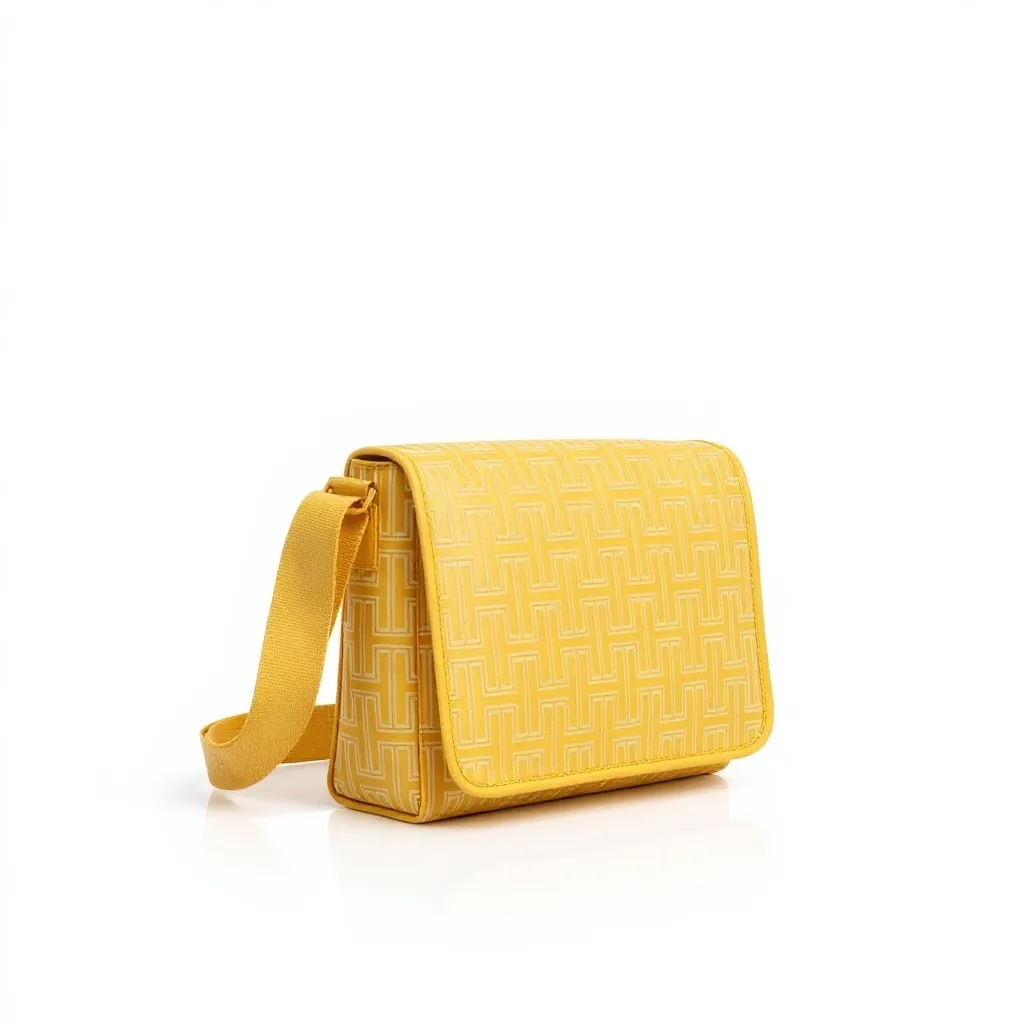 Signature Monogram Leather Messenger
