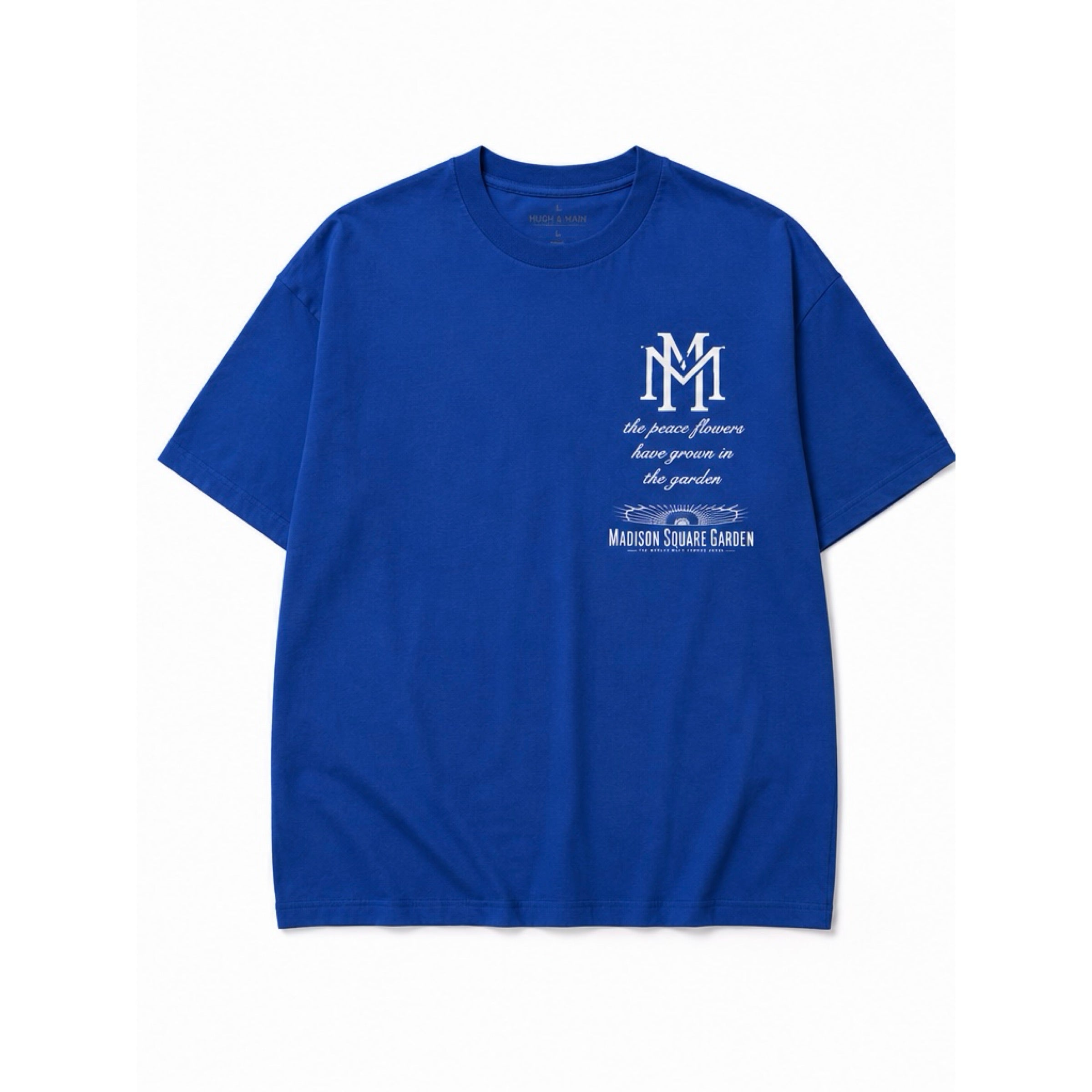 Limited “The Peace Flowers Have Grown In The Garden” Tee - Royal Blue
